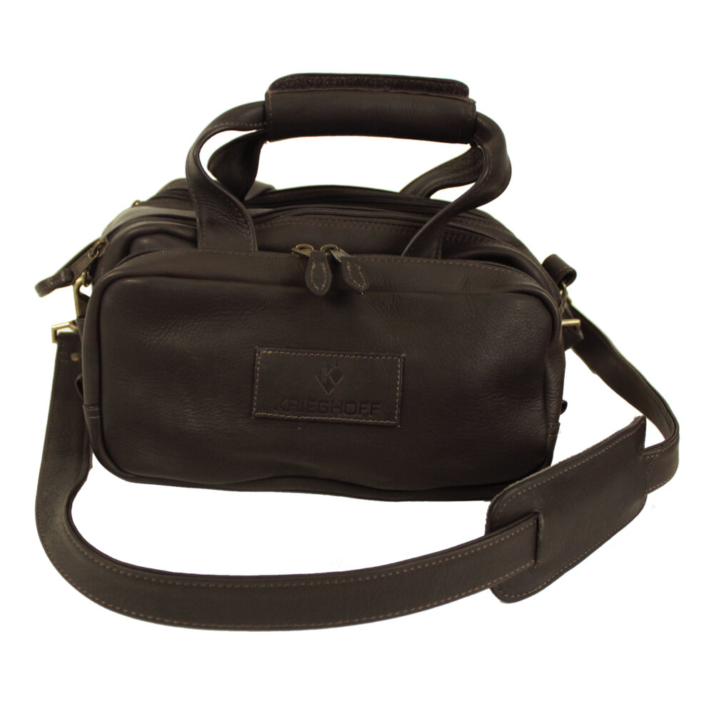 Leather 6 Box Carrier by Wild Hare, Two Colors