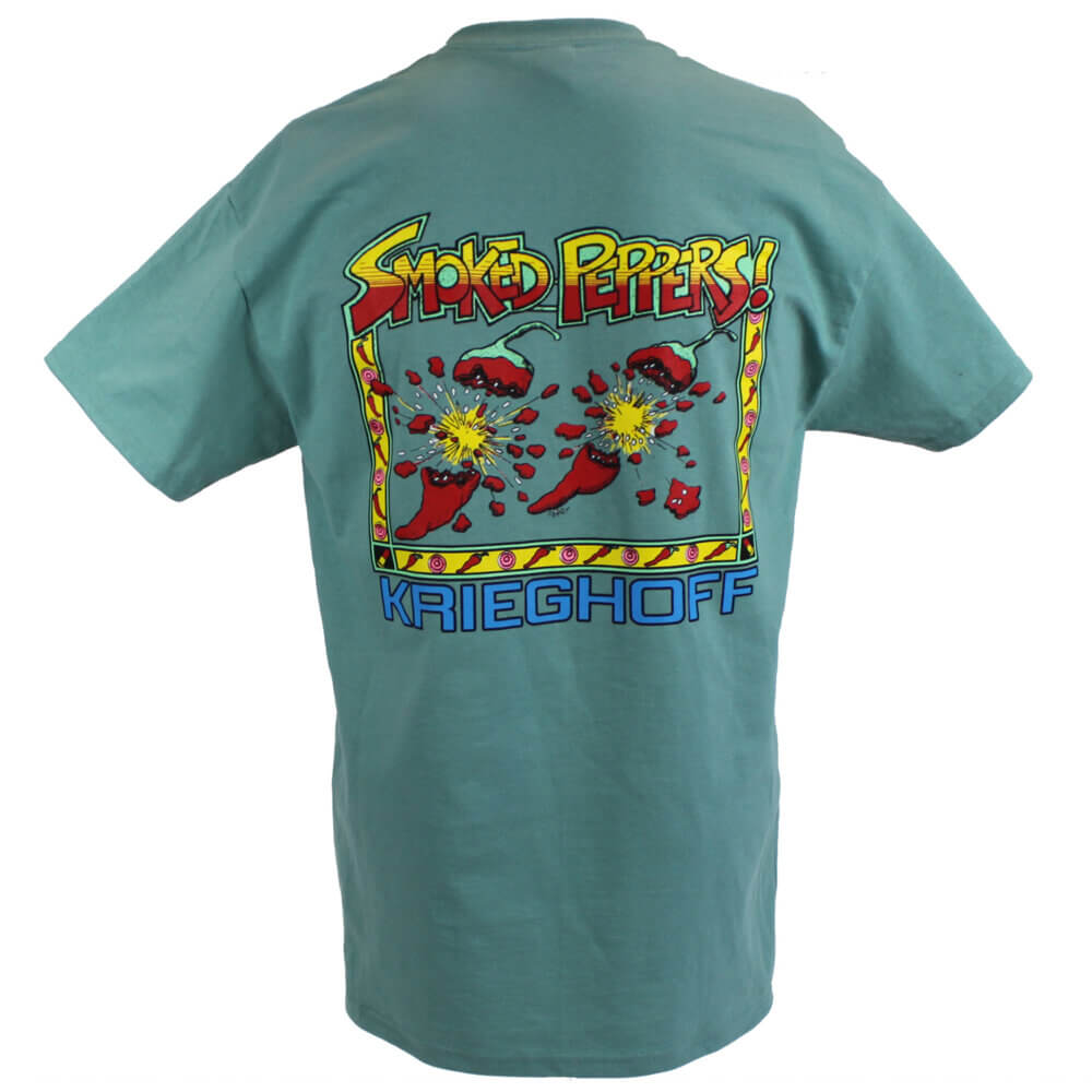 T-Shirt “Smoked Peppers”, Green